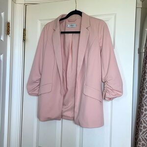 Soft pink Only Blazer.  Size 34
